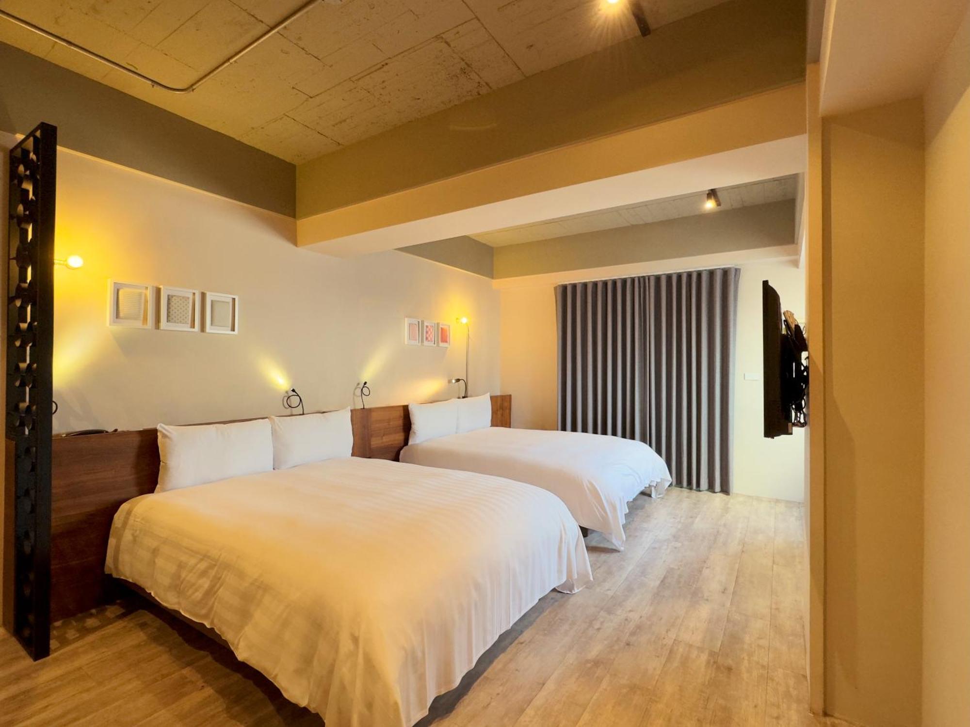 Roaders Hotel Tainan Chengda ห้อง รูปภาพ